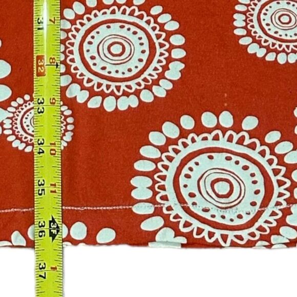 Hatley Dress. Geometric Red & White- size Small Petite - Picture 5 of 12